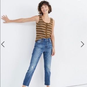 Madewell high rise slim boyjean SOLD